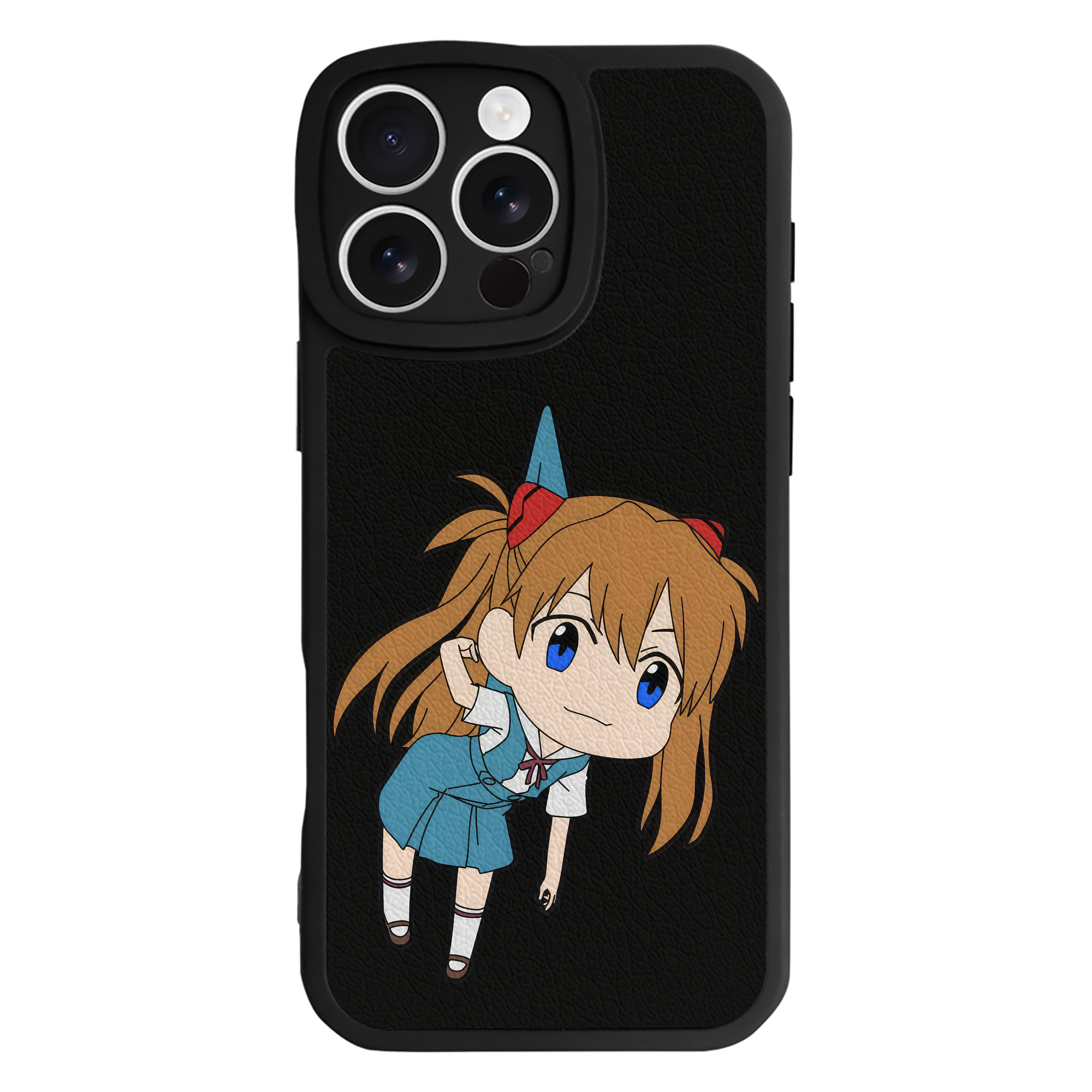 （画像用） EVA 新世紀エヴァンゲリオン 【iPhone 16シリーズ対応】シリコンスマホケース（レザー調） 材質：シリコン